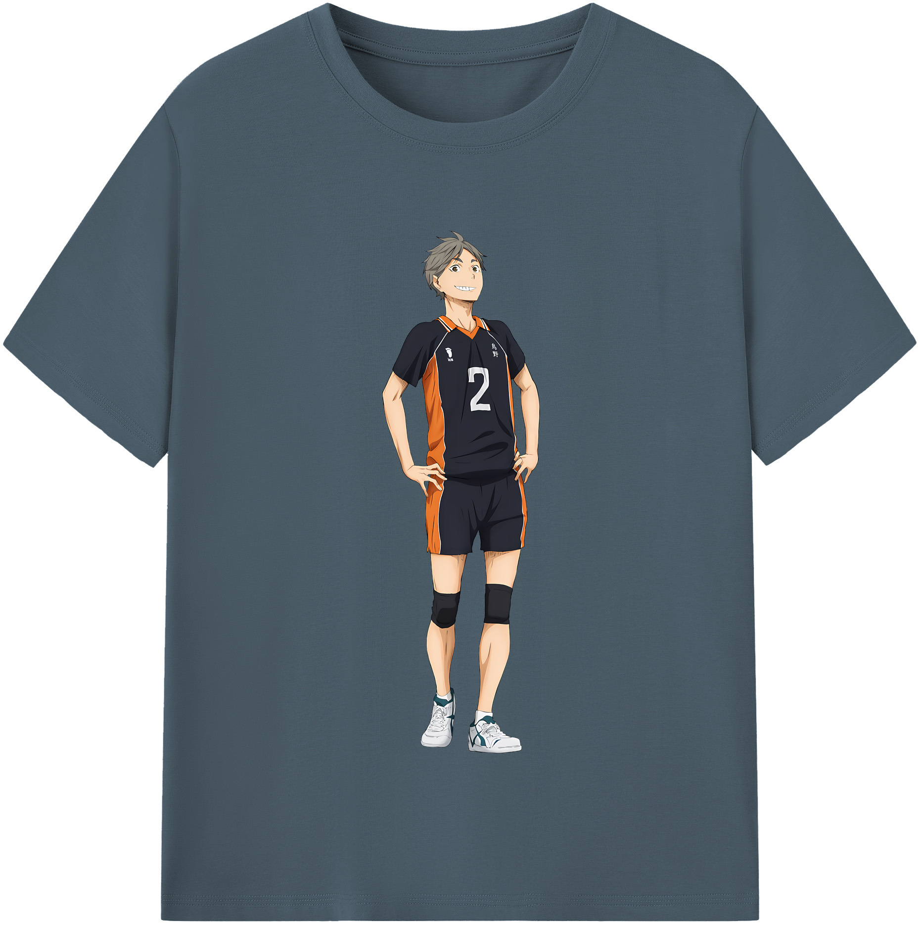 （画像用） ハイキュー!! Haikyu!! 綿100％半袖Tシャツ（フロントプリント）